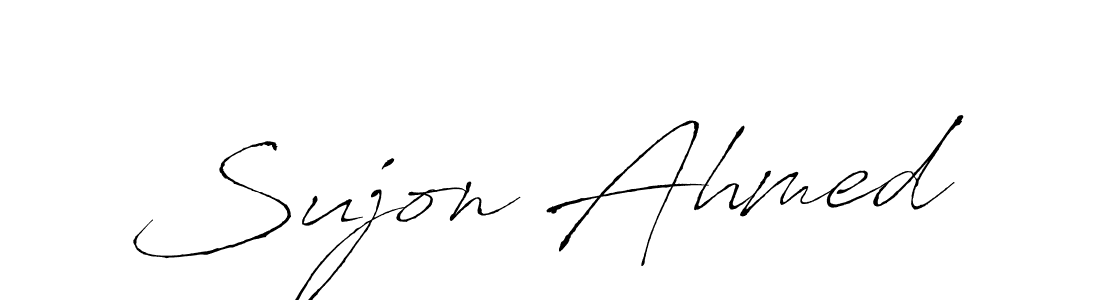 This is the best signature style for the Sujon Ahmed name. Also you like these signature font (Antro_Vectra). Mix name signature. Sujon Ahmed signature style 6 images and pictures png