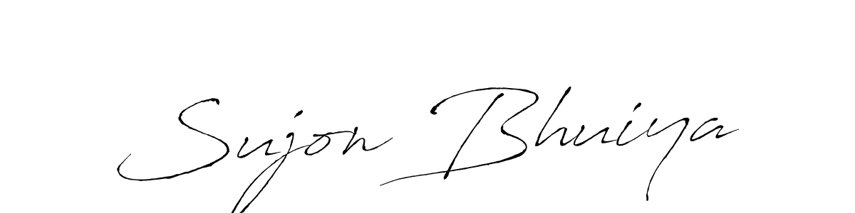 Create a beautiful signature design for name Sujon Bhuiya. With this signature (Antro_Vectra) fonts, you can make a handwritten signature for free. Sujon Bhuiya signature style 6 images and pictures png