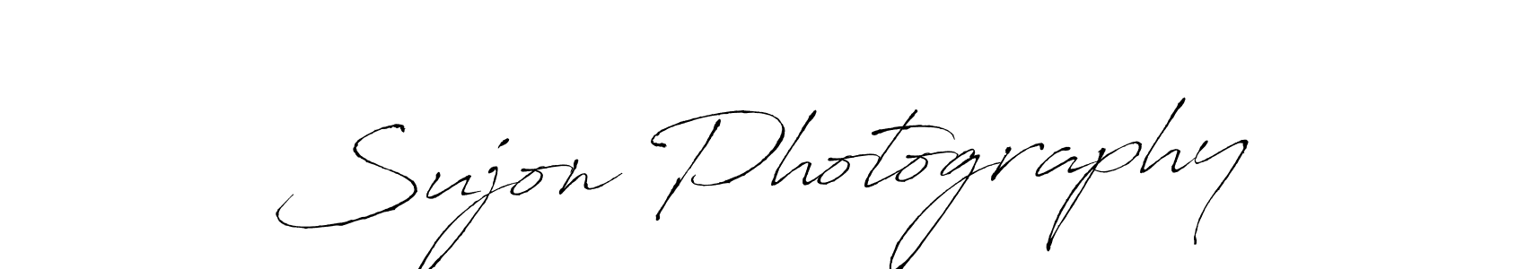 Also You can easily find your signature by using the search form. We will create Sujon Photography name handwritten signature images for you free of cost using Antro_Vectra sign style. Sujon Photography signature style 6 images and pictures png