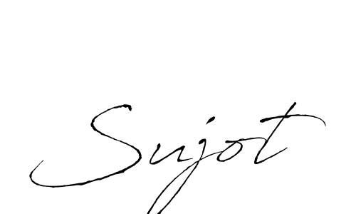 How to Draw Sujot signature style? Antro_Vectra is a latest design signature styles for name Sujot. Sujot signature style 6 images and pictures png
