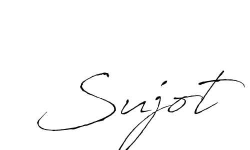 How to Draw Sujot signature style? Antro_Vectra is a latest design signature styles for name Sujot. Sujot signature style 6 images and pictures png