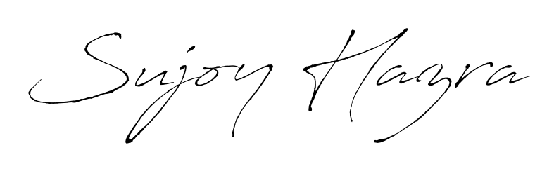 Make a beautiful signature design for name Sujoy Hazra. With this signature (Antro_Vectra) style, you can create a handwritten signature for free. Sujoy Hazra signature style 6 images and pictures png