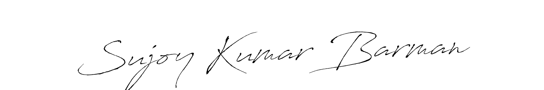 Create a beautiful signature design for name Sujoy Kumar Barman. With this signature (Antro_Vectra) fonts, you can make a handwritten signature for free. Sujoy Kumar Barman signature style 6 images and pictures png