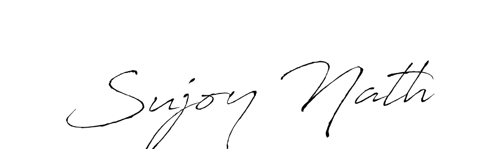Create a beautiful signature design for name Sujoy Nath. With this signature (Antro_Vectra) fonts, you can make a handwritten signature for free. Sujoy Nath signature style 6 images and pictures png