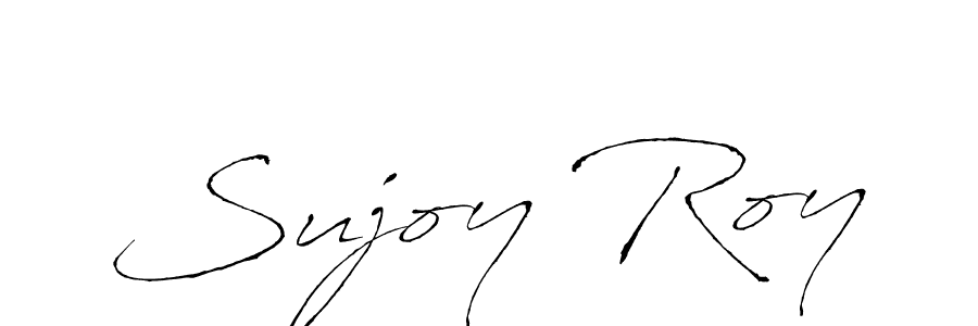 How to make Sujoy Roy name signature. Use Antro_Vectra style for creating short signs online. This is the latest handwritten sign. Sujoy Roy signature style 6 images and pictures png