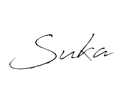 How to Draw Suka signature style? Antro_Vectra is a latest design signature styles for name Suka. Suka signature style 6 images and pictures png