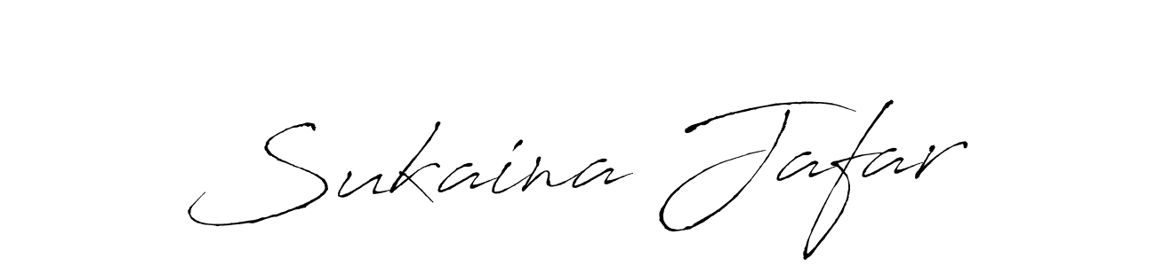 Design your own signature with our free online signature maker. With this signature software, you can create a handwritten (Antro_Vectra) signature for name Sukaina Jafar. Sukaina Jafar signature style 6 images and pictures png