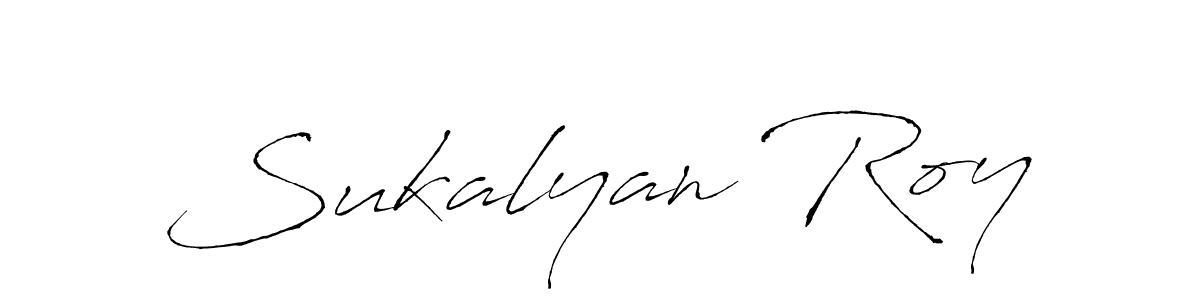 It looks lik you need a new signature style for name Sukalyan Roy. Design unique handwritten (Antro_Vectra) signature with our free signature maker in just a few clicks. Sukalyan Roy signature style 6 images and pictures png