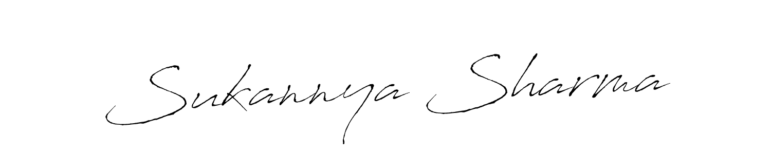 The best way (Antro_Vectra) to make a short signature is to pick only two or three words in your name. The name Sukannya Sharma include a total of six letters. For converting this name. Sukannya Sharma signature style 6 images and pictures png