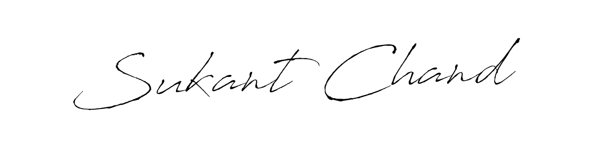 How to make Sukant Chand signature? Antro_Vectra is a professional autograph style. Create handwritten signature for Sukant Chand name. Sukant Chand signature style 6 images and pictures png