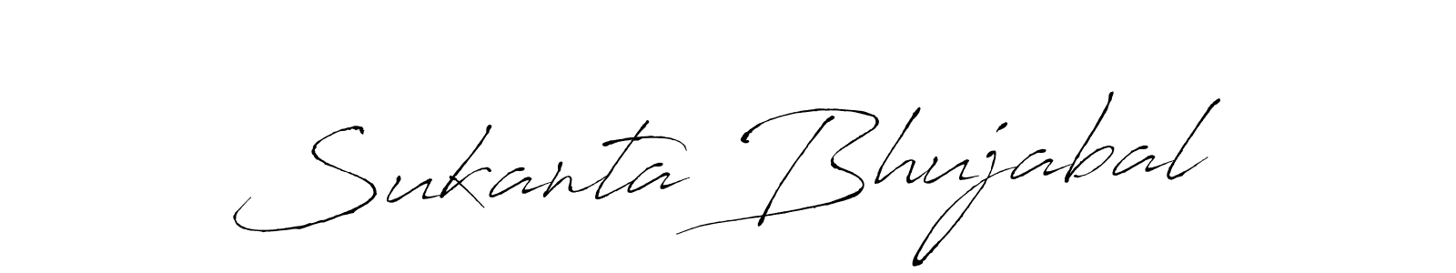 Also You can easily find your signature by using the search form. We will create Sukanta Bhujabal name handwritten signature images for you free of cost using Antro_Vectra sign style. Sukanta Bhujabal signature style 6 images and pictures png