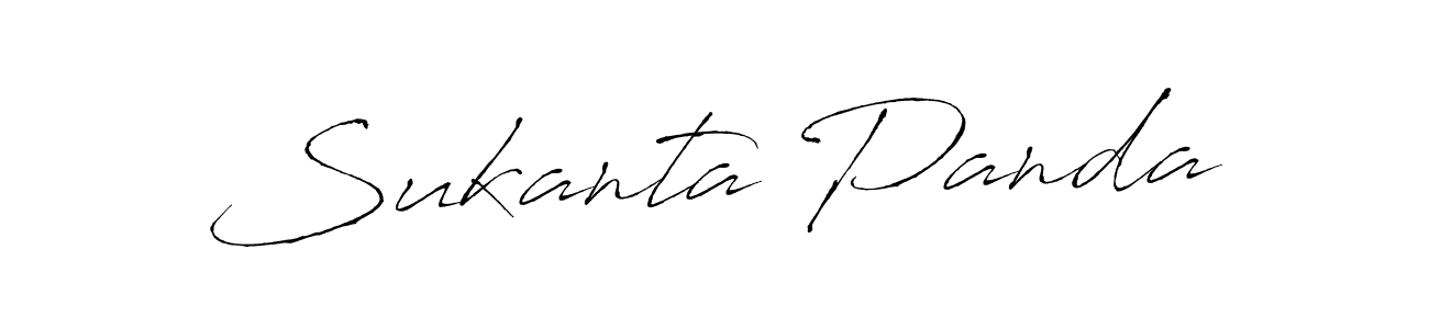 Make a beautiful signature design for name Sukanta Panda. With this signature (Antro_Vectra) style, you can create a handwritten signature for free. Sukanta Panda signature style 6 images and pictures png