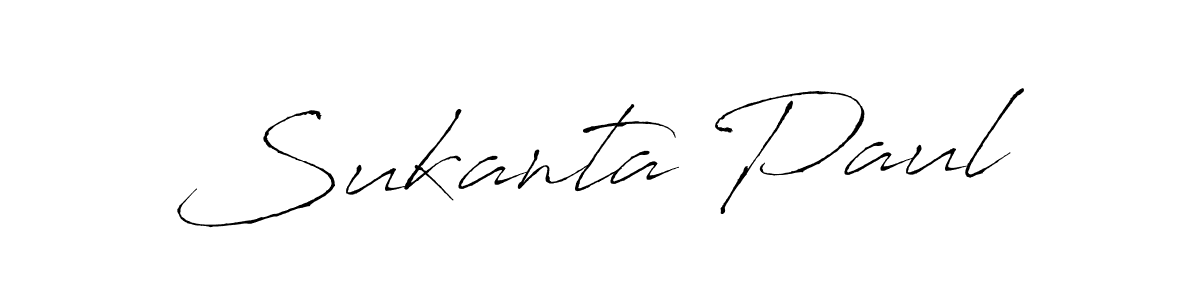 Also we have Sukanta Paul name is the best signature style. Create professional handwritten signature collection using Antro_Vectra autograph style. Sukanta Paul signature style 6 images and pictures png