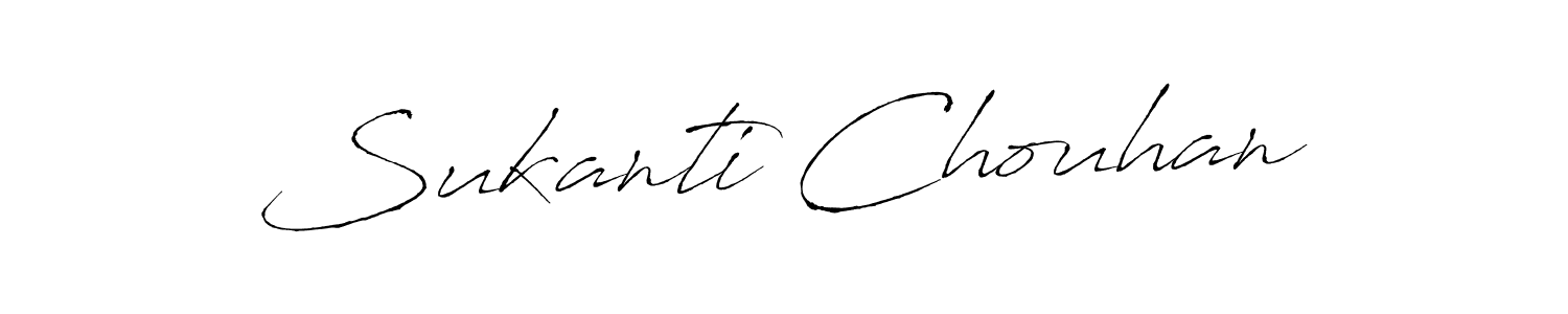 Design your own signature with our free online signature maker. With this signature software, you can create a handwritten (Antro_Vectra) signature for name Sukanti Chouhan. Sukanti Chouhan signature style 6 images and pictures png