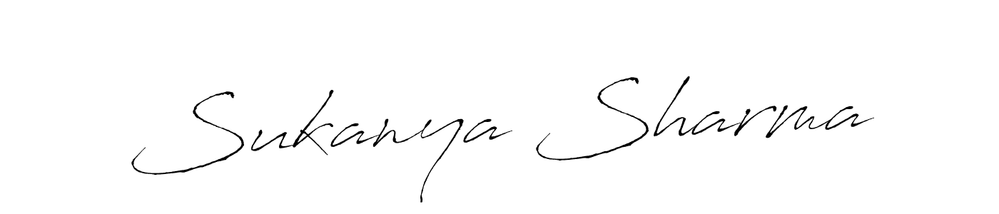 Antro_Vectra is a professional signature style that is perfect for those who want to add a touch of class to their signature. It is also a great choice for those who want to make their signature more unique. Get Sukanya Sharma name to fancy signature for free. Sukanya Sharma signature style 6 images and pictures png
