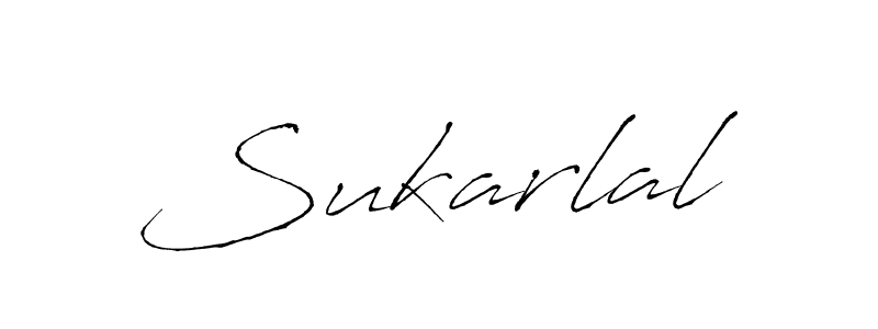 Sukarlal stylish signature style. Best Handwritten Sign (Antro_Vectra) for my name. Handwritten Signature Collection Ideas for my name Sukarlal. Sukarlal signature style 6 images and pictures png