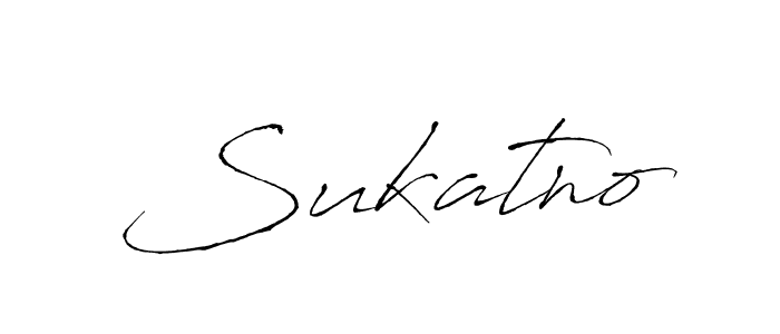 if you are searching for the best signature style for your name Sukatno. so please give up your signature search. here we have designed multiple signature styles  using Antro_Vectra. Sukatno signature style 6 images and pictures png