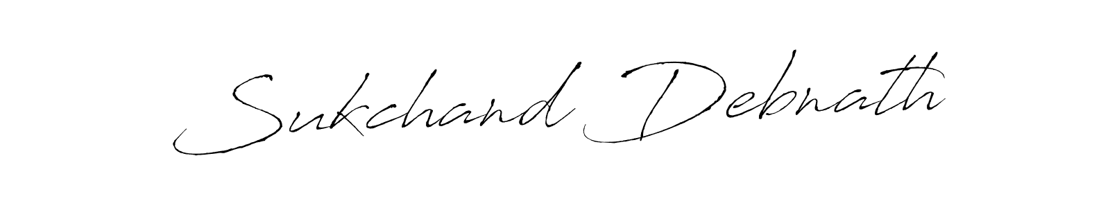 Use a signature maker to create a handwritten signature online. With this signature software, you can design (Antro_Vectra) your own signature for name Sukchand Debnath. Sukchand Debnath signature style 6 images and pictures png