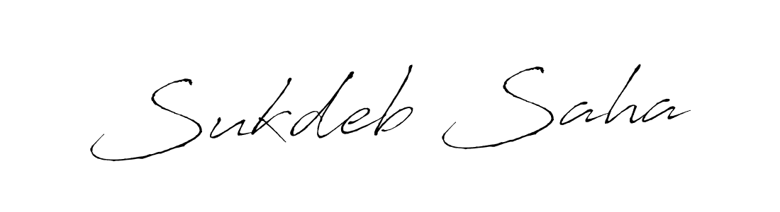 Also we have Sukdeb Saha name is the best signature style. Create professional handwritten signature collection using Antro_Vectra autograph style. Sukdeb Saha signature style 6 images and pictures png