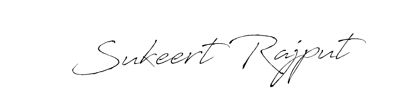 Design your own signature with our free online signature maker. With this signature software, you can create a handwritten (Antro_Vectra) signature for name Sukeert Rajput. Sukeert Rajput signature style 6 images and pictures png