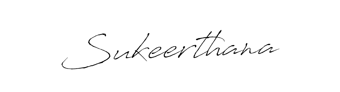Design your own signature with our free online signature maker. With this signature software, you can create a handwritten (Antro_Vectra) signature for name Sukeerthana. Sukeerthana signature style 6 images and pictures png