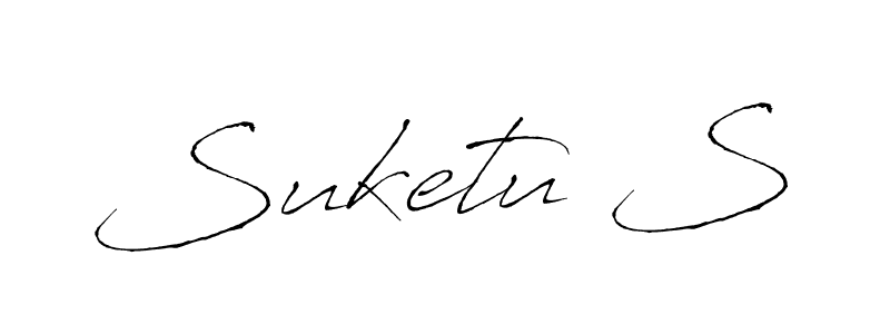 Also You can easily find your signature by using the search form. We will create Suketu S name handwritten signature images for you free of cost using Antro_Vectra sign style. Suketu S signature style 6 images and pictures png