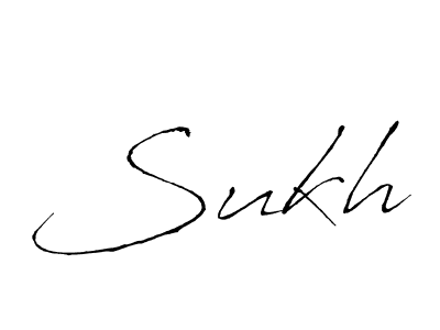 How to Draw Sukh signature style? Antro_Vectra is a latest design signature styles for name Sukh. Sukh signature style 6 images and pictures png