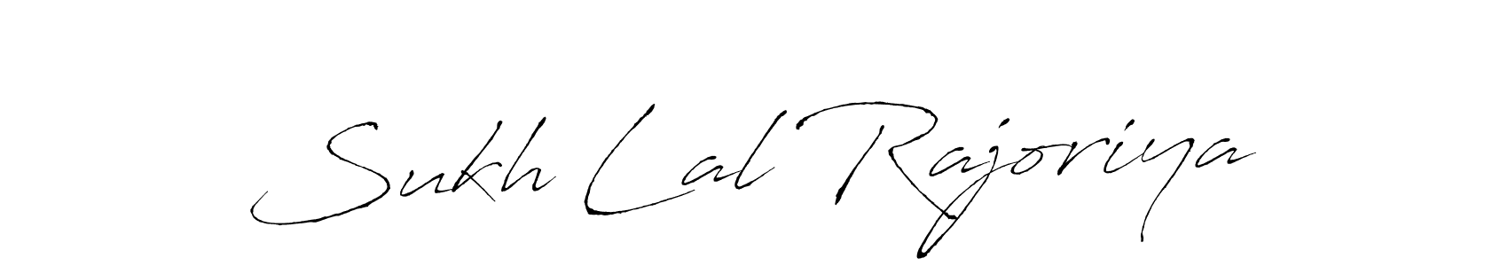 You should practise on your own different ways (Antro_Vectra) to write your name (Sukh Lal Rajoriya) in signature. don't let someone else do it for you. Sukh Lal Rajoriya signature style 6 images and pictures png