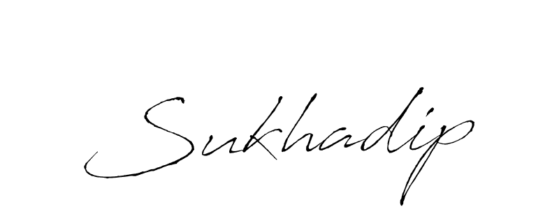 Similarly Antro_Vectra is the best handwritten signature design. Signature creator online .You can use it as an online autograph creator for name Sukhadip. Sukhadip signature style 6 images and pictures png