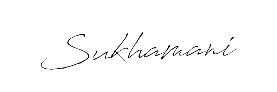 It looks lik you need a new signature style for name Sukhamani. Design unique handwritten (Antro_Vectra) signature with our free signature maker in just a few clicks. Sukhamani signature style 6 images and pictures png