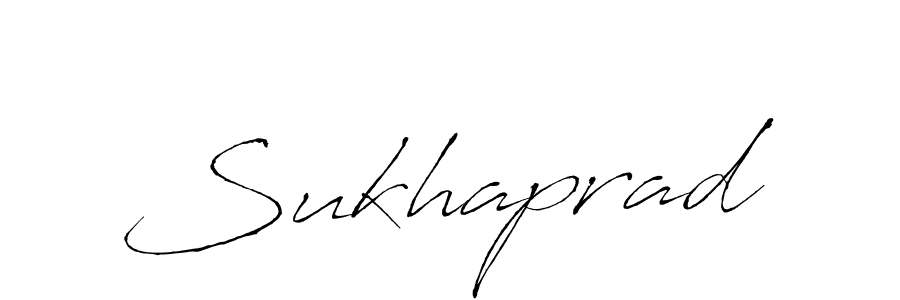 Use a signature maker to create a handwritten signature online. With this signature software, you can design (Antro_Vectra) your own signature for name Sukhaprad. Sukhaprad signature style 6 images and pictures png