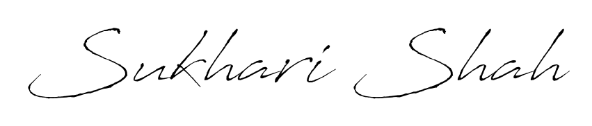 Antro_Vectra is a professional signature style that is perfect for those who want to add a touch of class to their signature. Get Sukhari Shah name fancy signature for free. Sukhari Shah signature style 6 images and pictures png
