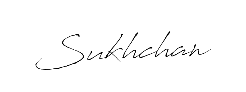 Similarly Antro_Vectra is the best handwritten signature design. Signature creator online .You can use it as an online autograph creator for name Sukhchan. Sukhchan signature style 6 images and pictures png