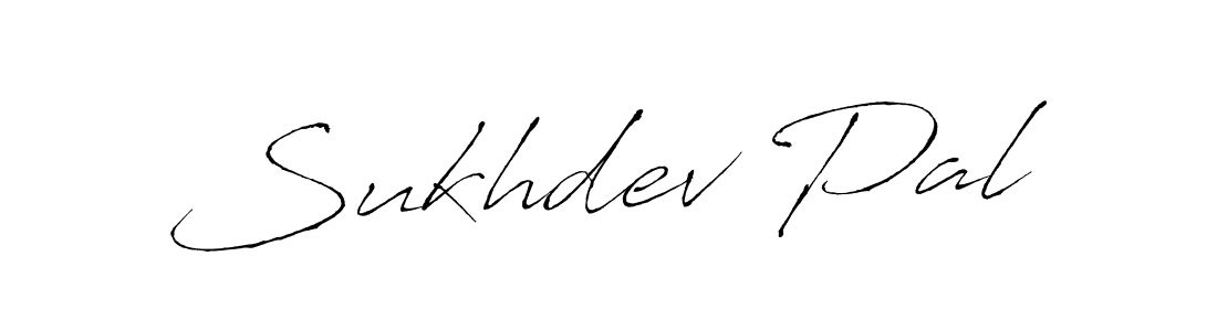 Make a beautiful signature design for name Sukhdev Pal. With this signature (Antro_Vectra) style, you can create a handwritten signature for free. Sukhdev Pal signature style 6 images and pictures png