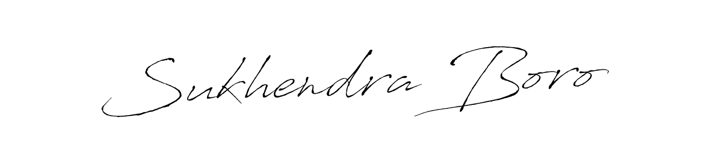 Also we have Sukhendra Boro name is the best signature style. Create professional handwritten signature collection using Antro_Vectra autograph style. Sukhendra Boro signature style 6 images and pictures png
