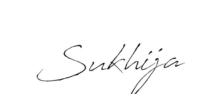 Sukhija stylish signature style. Best Handwritten Sign (Antro_Vectra) for my name. Handwritten Signature Collection Ideas for my name Sukhija. Sukhija signature style 6 images and pictures png