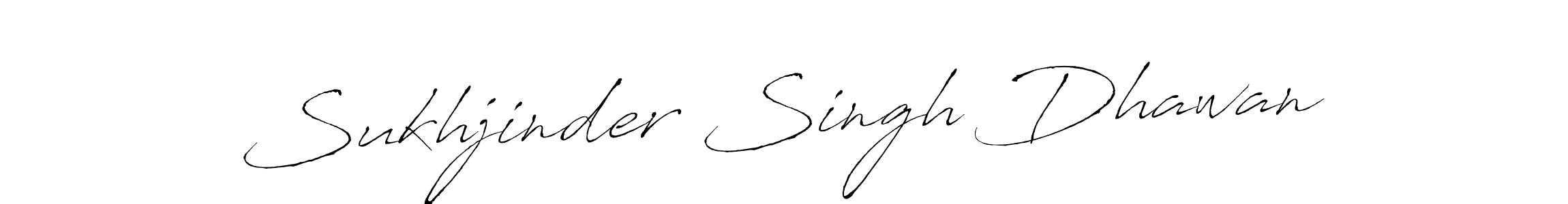 Also we have Sukhjinder Singh Dhawan name is the best signature style. Create professional handwritten signature collection using Antro_Vectra autograph style. Sukhjinder Singh Dhawan signature style 6 images and pictures png