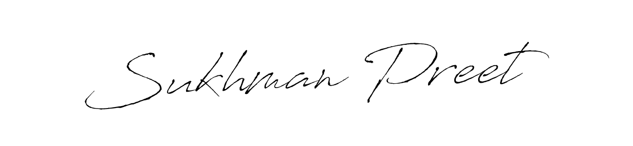 Also You can easily find your signature by using the search form. We will create Sukhman Preet name handwritten signature images for you free of cost using Antro_Vectra sign style. Sukhman Preet signature style 6 images and pictures png