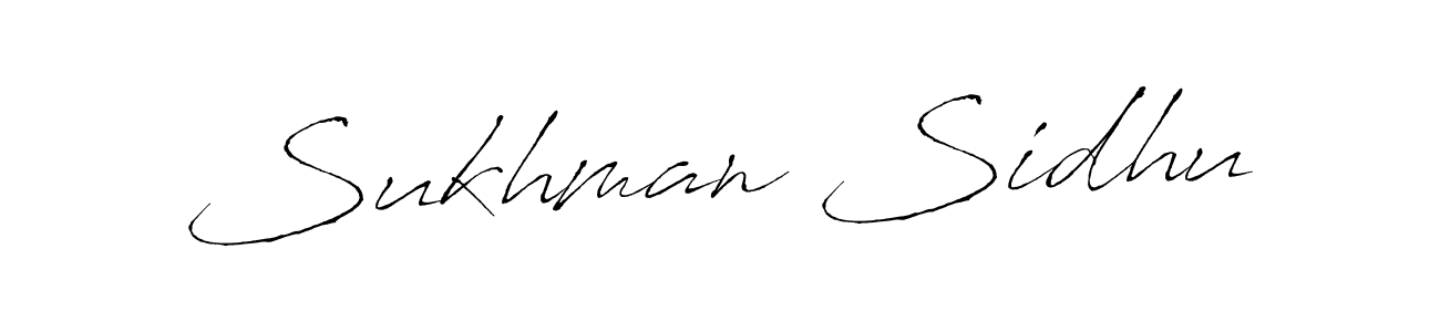 How to make Sukhman Sidhu signature? Antro_Vectra is a professional autograph style. Create handwritten signature for Sukhman Sidhu name. Sukhman Sidhu signature style 6 images and pictures png