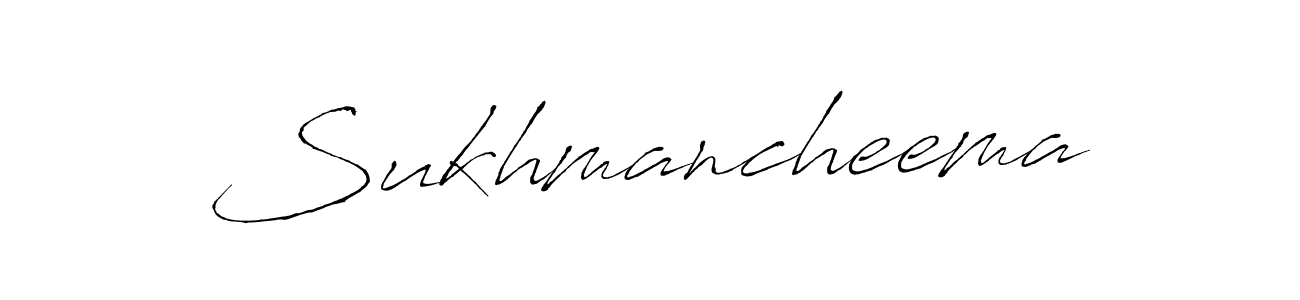 The best way (Antro_Vectra) to make a short signature is to pick only two or three words in your name. The name Sukhmancheema include a total of six letters. For converting this name. Sukhmancheema signature style 6 images and pictures png