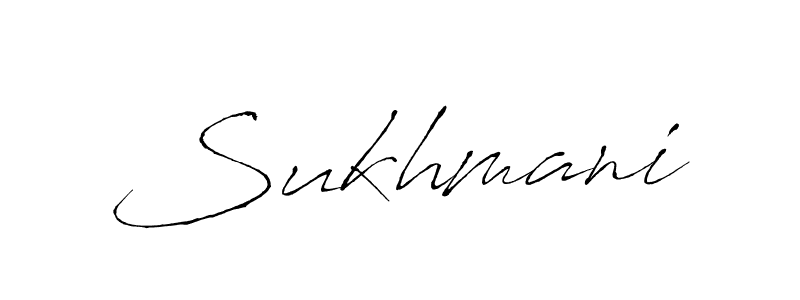 Also we have Sukhmani name is the best signature style. Create professional handwritten signature collection using Antro_Vectra autograph style. Sukhmani signature style 6 images and pictures png