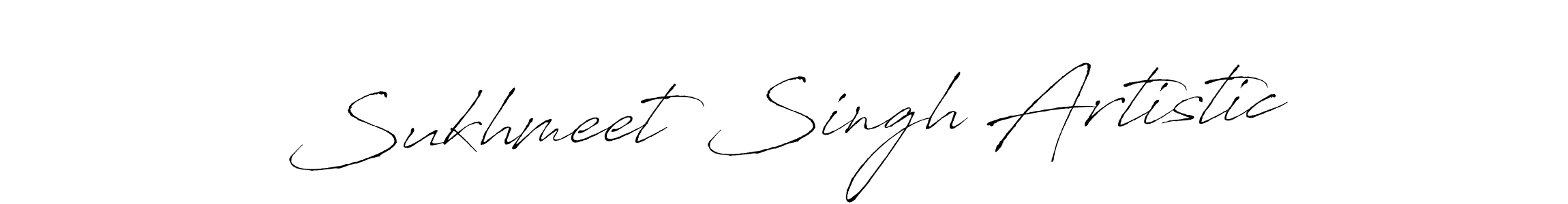Create a beautiful signature design for name Sukhmeet Singh Artistic. With this signature (Antro_Vectra) fonts, you can make a handwritten signature for free. Sukhmeet Singh Artistic signature style 6 images and pictures png