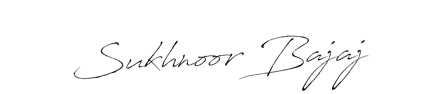 Also we have Sukhnoor Bajaj name is the best signature style. Create professional handwritten signature collection using Antro_Vectra autograph style. Sukhnoor Bajaj signature style 6 images and pictures png