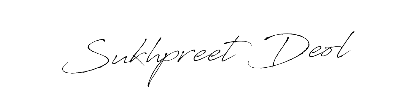 It looks lik you need a new signature style for name Sukhpreet Deol. Design unique handwritten (Antro_Vectra) signature with our free signature maker in just a few clicks. Sukhpreet Deol signature style 6 images and pictures png