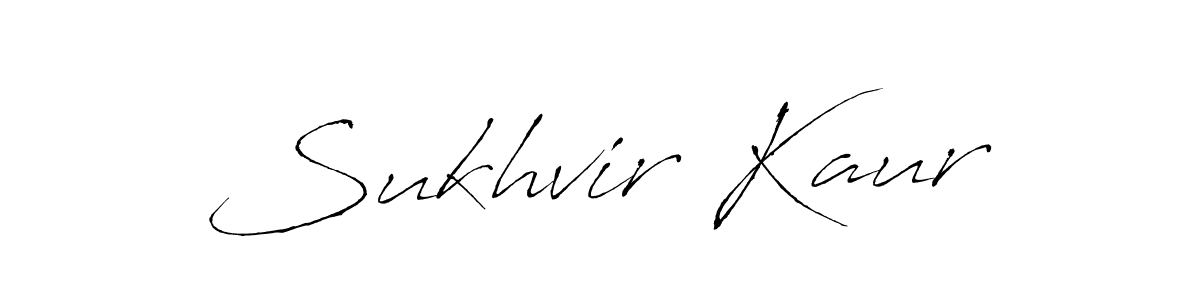 Also we have Sukhvir Kaur name is the best signature style. Create professional handwritten signature collection using Antro_Vectra autograph style. Sukhvir Kaur signature style 6 images and pictures png
