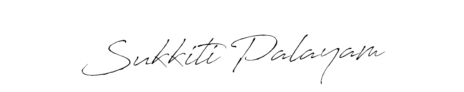 Also we have Sukkiti Palayam name is the best signature style. Create professional handwritten signature collection using Antro_Vectra autograph style. Sukkiti Palayam signature style 6 images and pictures png
