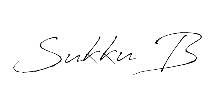 Once you've used our free online signature maker to create your best signature Antro_Vectra style, it's time to enjoy all of the benefits that Sukku B name signing documents. Sukku B signature style 6 images and pictures png