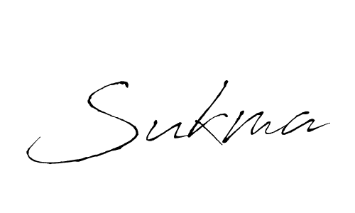 Use a signature maker to create a handwritten signature online. With this signature software, you can design (Antro_Vectra) your own signature for name Sukma. Sukma signature style 6 images and pictures png