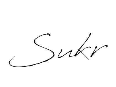 Also we have Sukr name is the best signature style. Create professional handwritten signature collection using Antro_Vectra autograph style. Sukr signature style 6 images and pictures png