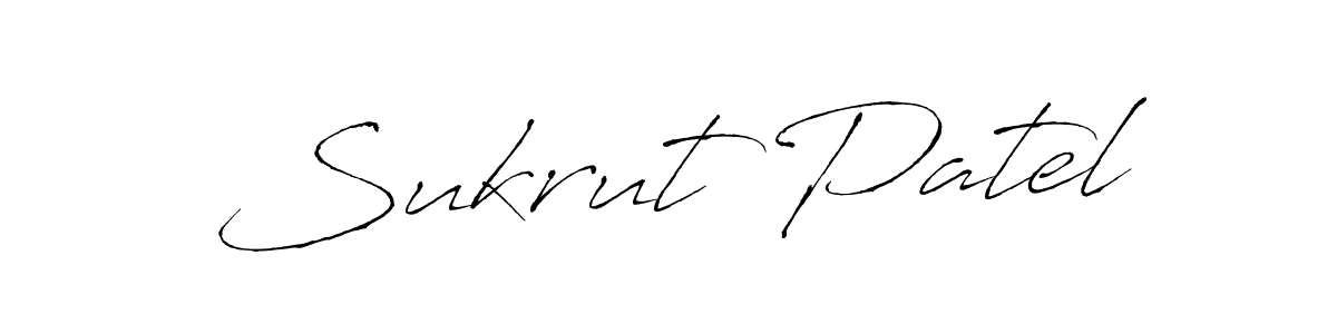 Also You can easily find your signature by using the search form. We will create Sukrut Patel name handwritten signature images for you free of cost using Antro_Vectra sign style. Sukrut Patel signature style 6 images and pictures png